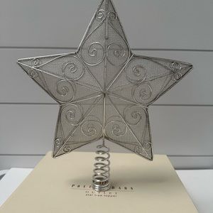 Pottery Barn Star Tree Topper